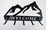 Mountain Scene Keychain Holder