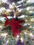 Red Christmas Ornaments - set of six