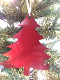 Red Christmas Ornaments - set of six