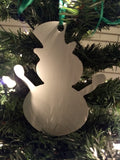 White Christmas Ornaments - set of six