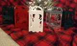Red Stocking Christmas Lantern
