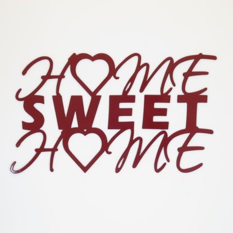 Home Sweet Home - Metal Wall Art